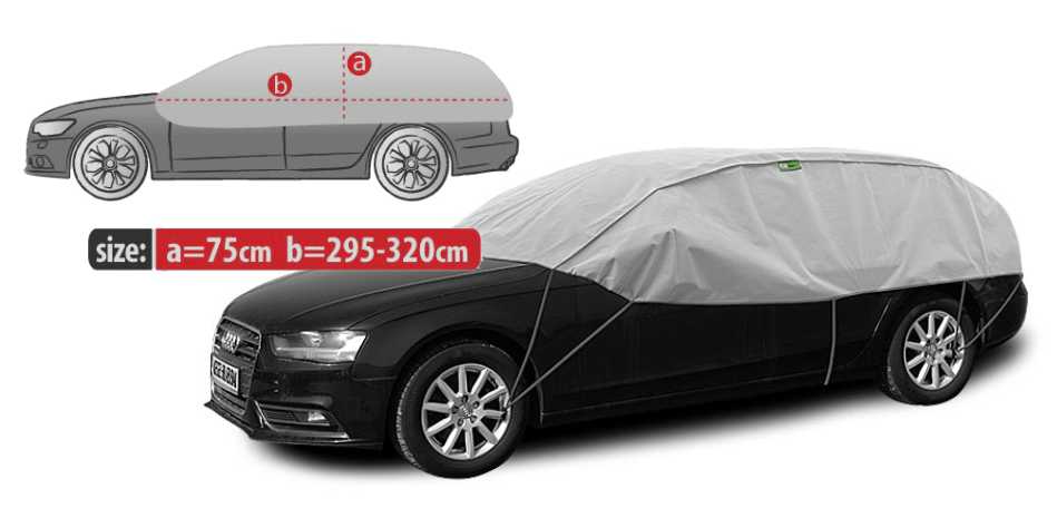 Optimal Halbgarage Schrgheck / Kombi Gr. L-XL